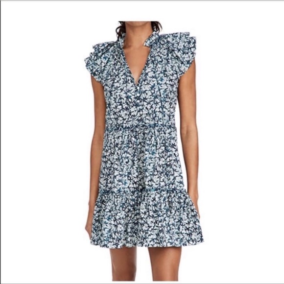 VERONICA BEARD Zee Batik Dress Sz S/4